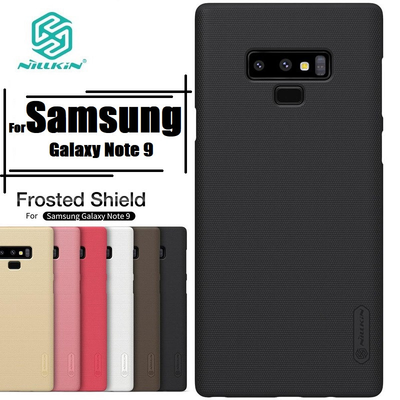 Nillkin { Samsung Galaxy A34 } Super Frosted Shield Matte cover case for Samsung Galaxy A34 Smart Phone Back Cover Case - Black