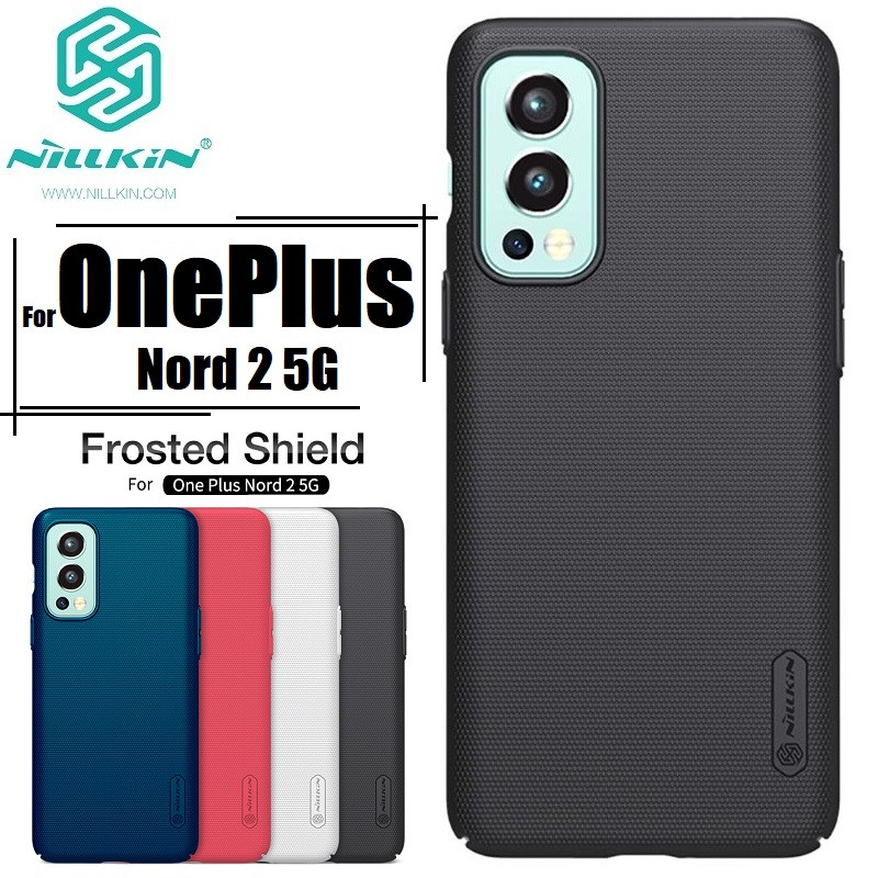 Nillkin { 1+Nord 2 } Super Frosted Shield Matte cover case for OnePlus Nord 2 5G - Black