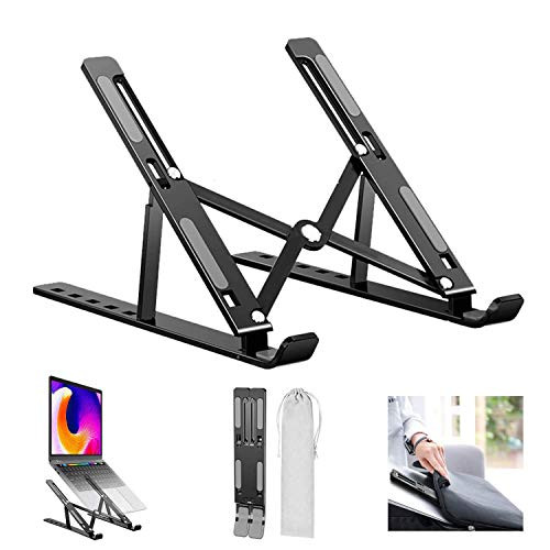 Laptop Stand Aluminum Holder Adjustable Portable Foldable