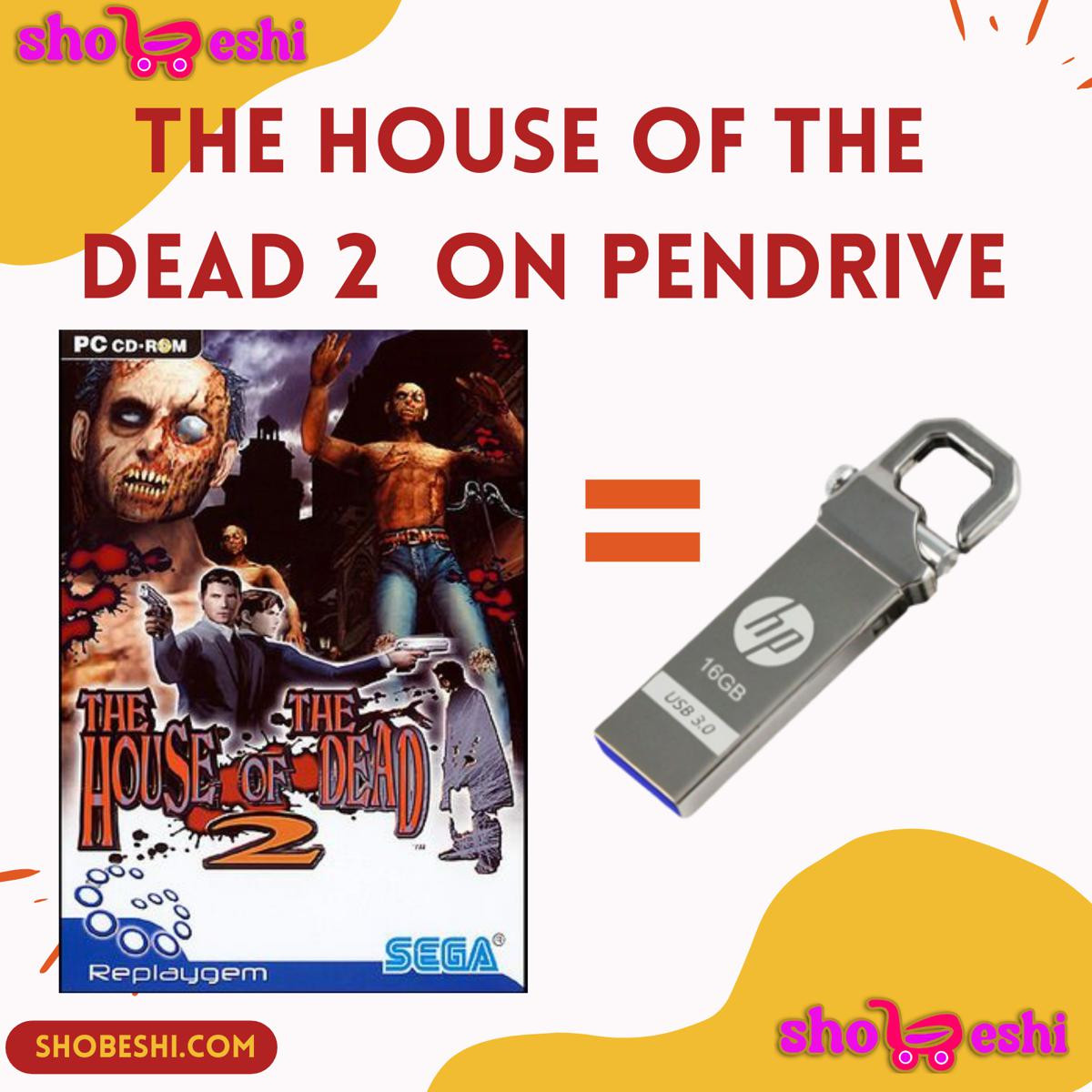 The House of The Dead 2 On PENDRIVE