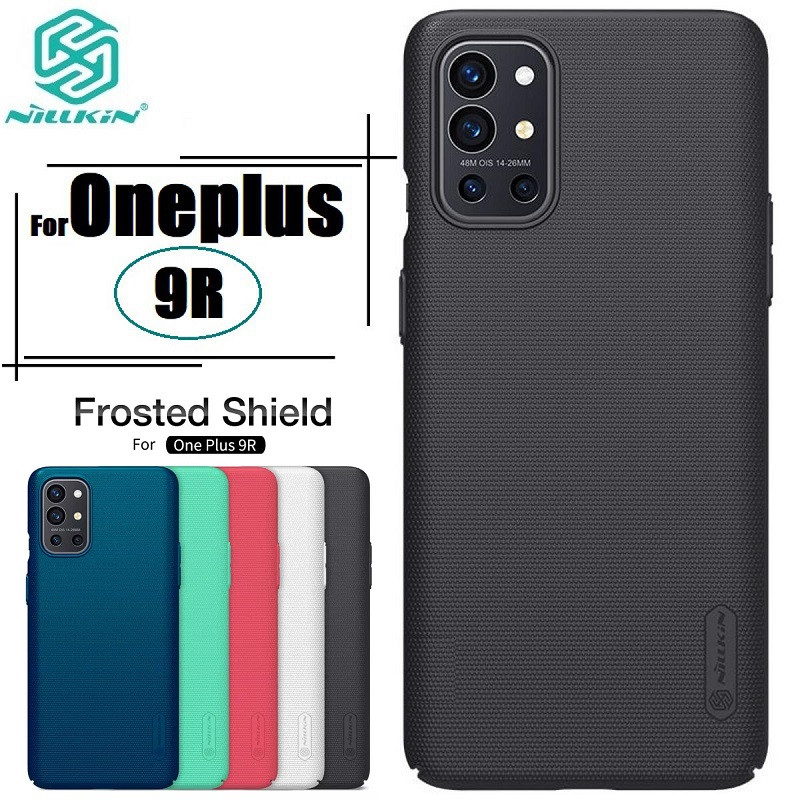 Nillkin { 1+9R } Super Frosted Shield Matte cover case for OnePlus 9R - Black