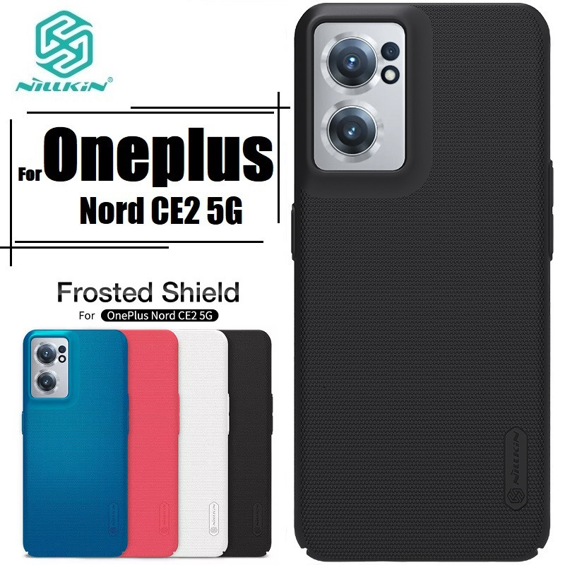 Nillkin { 1+Nord CE 2 } Super Frosted Shield Phone Protection Case for OnePlus Nord CE 2 5G - Black