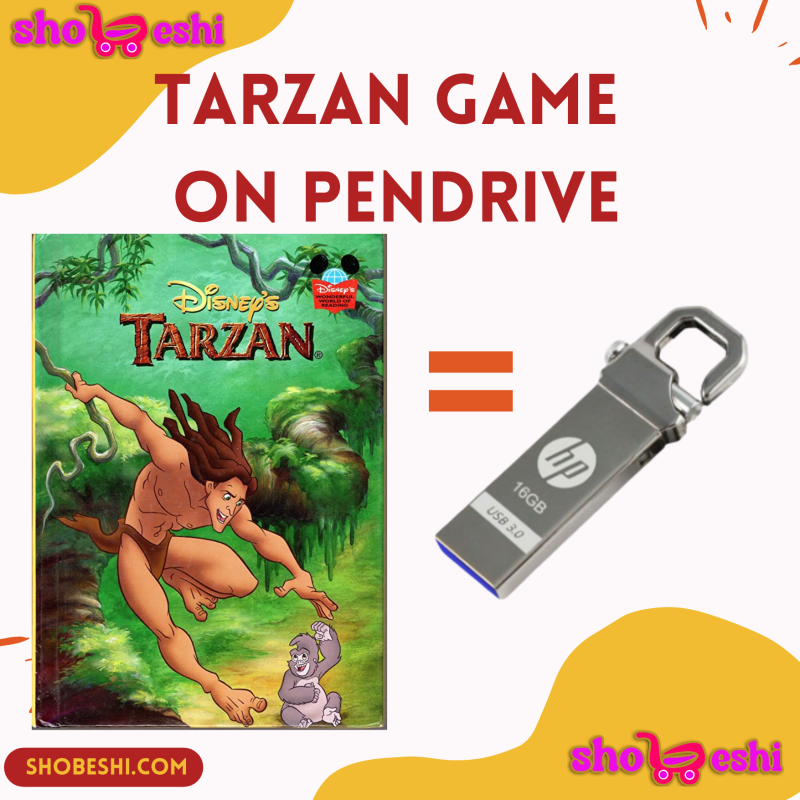 Tarzan game in PENDRIVE