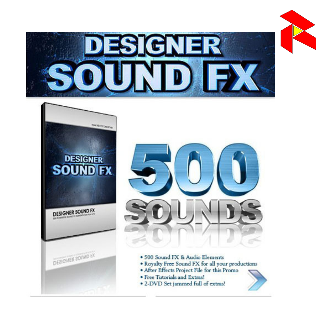 Designer Sound FX CD - 500 sound effects