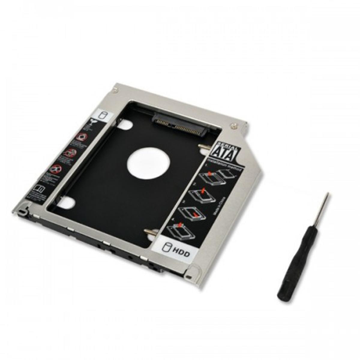 Universal Second Hard Disk Drive CADDY 12.7 mm