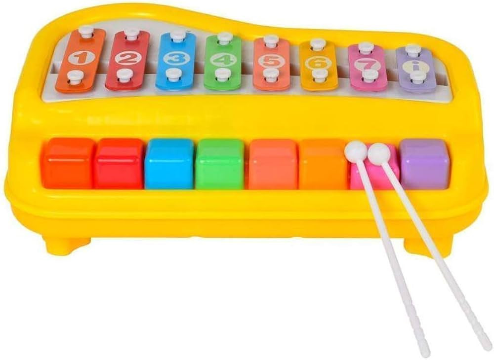 Eight Keys 2 in 1 Striking Xylophone