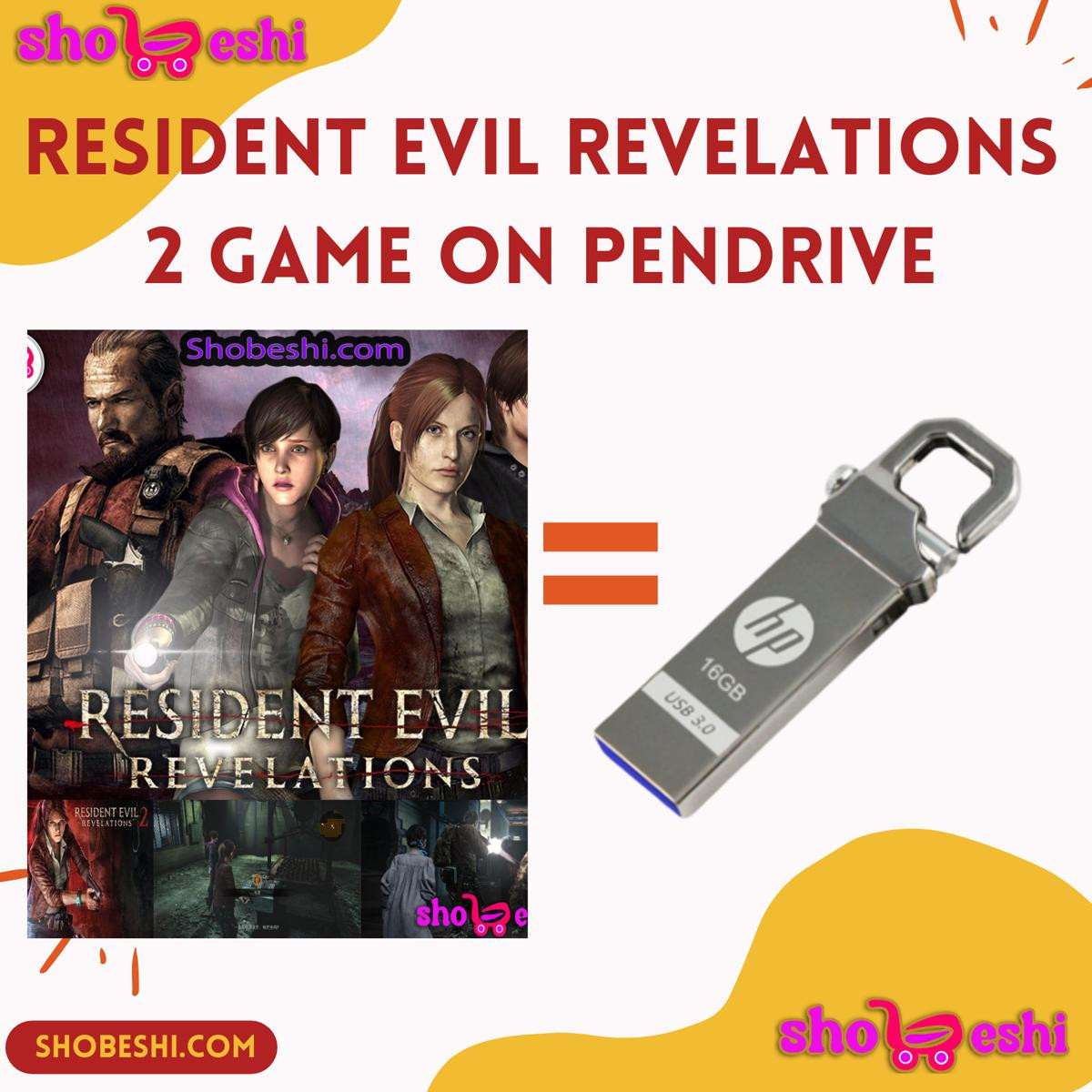 Resident Evil Revelations 2 On PENDRIVE