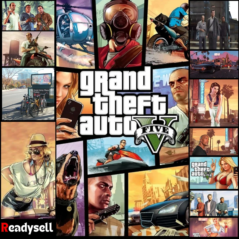 Grand Theft Auto V (Laptop & Pc Game  )