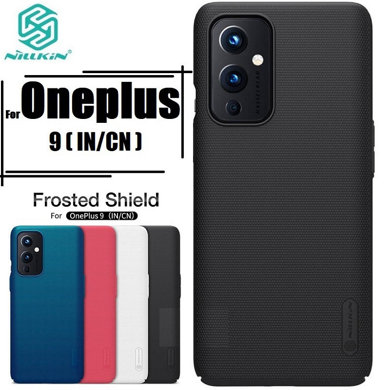 Nillkin { 1+9 } Super Frosted Shield Matte cover case for OnePlus 9 - Black